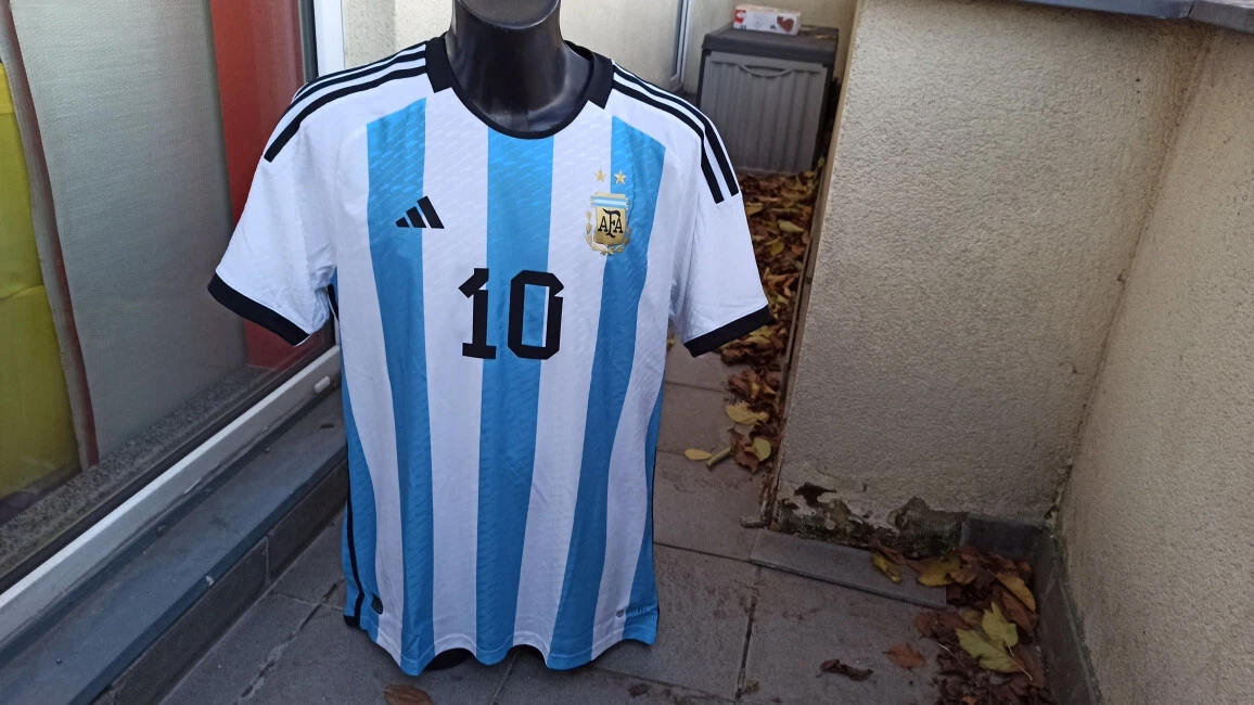 Argentina World Cup Winners Jersey Authentic 22/23 Messi, 45% OFF