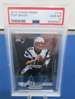2012 Panini Prizm Tom Brady #116 PSA 10 GEM MT - 1st Prizm Card Patriots
