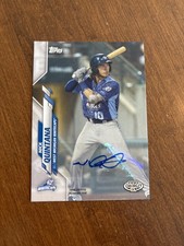 Nick Quintana 2020 Topps Pro Debut Auto PD-74 West Michigan Whitecaps Tigers