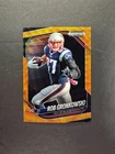 2025 Panini Prizm Black Football Orange Wave Rob Gronkowski #52