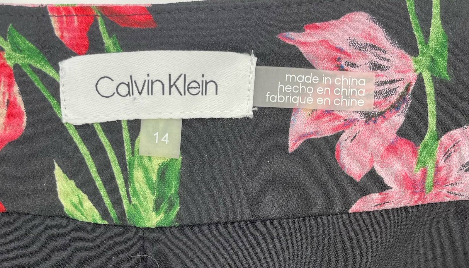 Calvin Klein Multicolor Floral Patchwork Polka Do… - image 8