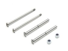 Team Losi Racing TLR234098 Front Hinge Pin and King Pin Set Polished All 22