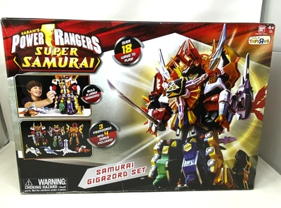 Power Rangers SUPER SAMURAI GIGAZORD Set Super Sentai Shinkenger NIB SEALED!!!! - Image 1 of 4