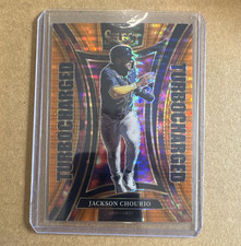 Panini 2025 Select Turbocharged Jackson Chourio Brewers 24 Orange Pulsar 15