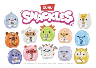 Full Set Of 12 Unopened Sonic Drive In Zuru Snackles 2025 Wacky