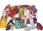Barbie Clothing Lot Of 40 some Vintage Shirts Bathing Suits Coats Pants Dresses