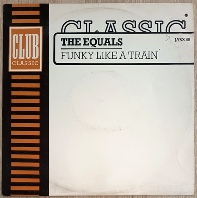 12''  EQUALS -   FUNKY LIKE A TRAIN **    UK 1986 * * * * * * VG++ / VG+