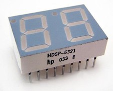 HP HDSP-5321 Red Dual 7-Seg CA Display HDSP-5300 Series (25/PK)
