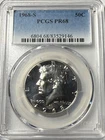 1968-s 40% proof Kennedy Half Dollar - PCGS PR-68