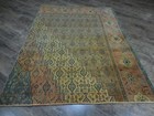 Geometric Turkish Vintage Rug,Turkish HandMade Anatolian Tribal Rug 3.10x5.4 Ft — photo 2