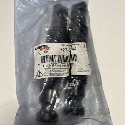 2-Pack Dayton Parts 327-533 Suspension Threaded Leaf Spring Pin NEW
