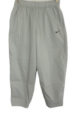 Nike Sportswear Essential Women's High Rise Curve LARGE Grey Haze Pants Barrel