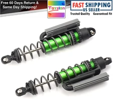 Fits SAND CAR REAR SHOCKS (GT Maxx GREEN-Anodized, springs Traxxas 109076-4