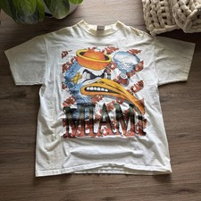 90s Miami Hurricanes Football Classic style Unisex T shirt Short Sleeve HN7290
