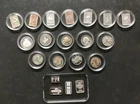 1 gram .999 silver rounds, 20 of them with Pactiv capsule