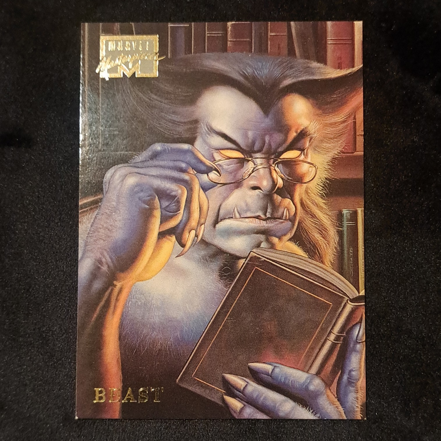 1996 Fleer/SkyBox Marvel Masterpieces X-Men Beast #2 Boris Trading Card