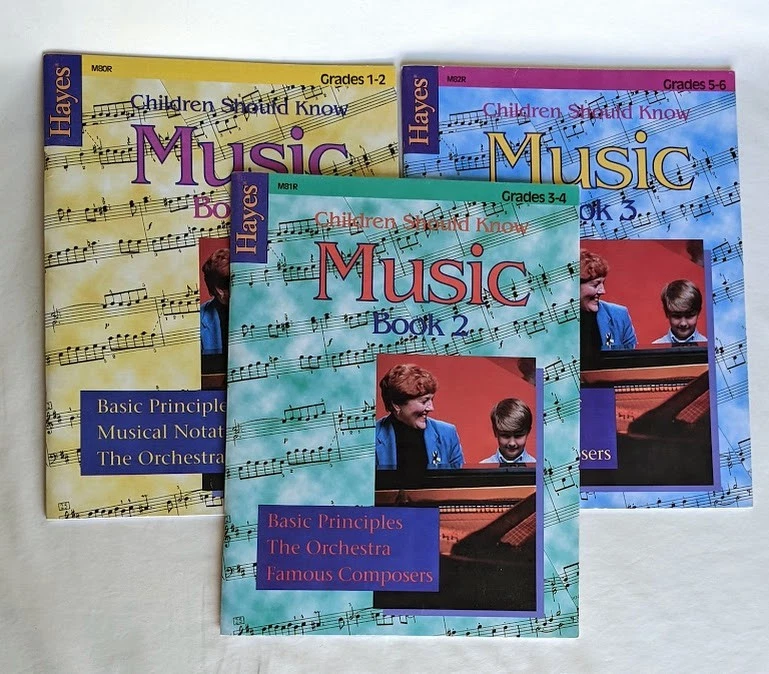 Hayes "Children Should Know Music" Grades 1-6 Homeschool Lesson SC Books - Image 2 of 4
