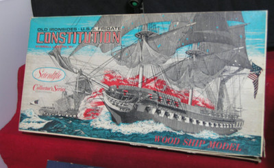 Old Ironsides U.S.S. Constitution Wood Ship Model Scientific Collectors Series