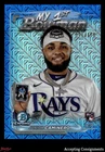 2024 Bowman Chrome Mega Box My 1st Blue Refractor Junior Caminero Rookie RC /150