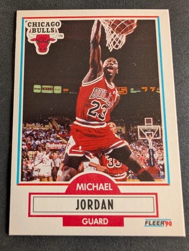 1990 Fleer Michael Jordan #26 Chicago Bulls HOF GOAT - NM Condition