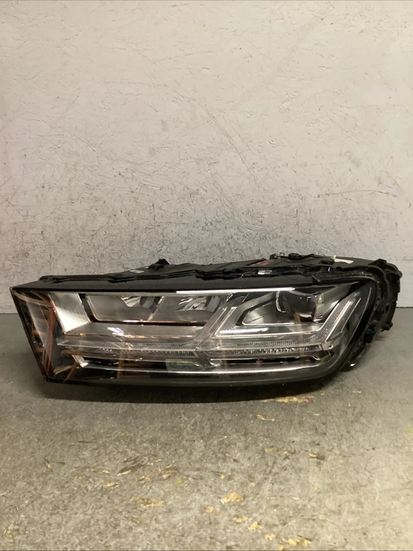 2017 2018 2019 AUDI Q7 LEFT LH DRIVER SIDE HEADLIGHT LED OEM W/O MODULES