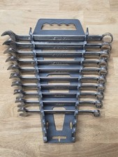 Used Snap-on Oexm710 Flank Drive 10-19 Mm 12pt. Metric Combination Wrench Set
