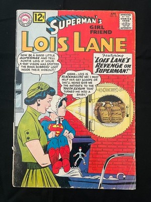 Superman's Girl Friend Lois Lane #32 (1962)   Superbaby Cover, Silver Age DC