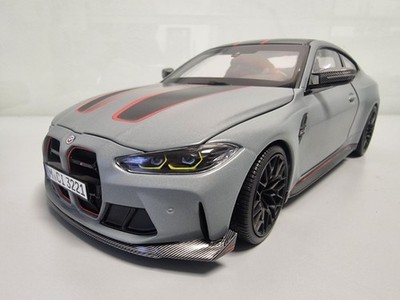 NEW MINICHAMPS BMW MINIATURE M4 CSL G82 BROOKLYN GREY 1:18