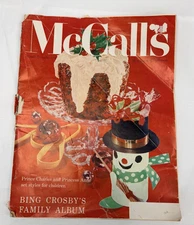 McCall's Dec 1956 Magazine Prince Charles Princess Anne Bing Crosby Christmas