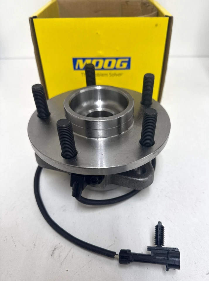 MOOG Front Wheel Bearing & Hub Assembly for Chevy Blazer S10 GMC Sonoma 4x4 4WD Foto 2 de 4