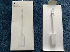 Apple lightning to USB camera adapter
