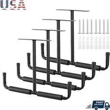Heavy Duty Garage Ceiling Hooks Utility Hangers Ladders Tools Skis 4pcs New