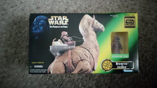 Star Wars the Power of The Force 1997 Rondo & Jawa Figures by Hasbro - NIB