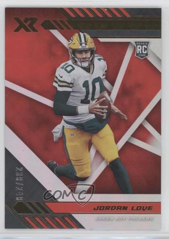 2020 Panini XR Rookie Red 239/249 Jordan Love #104 pj5