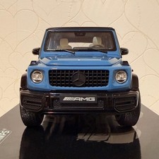1/18 Minichamps Mercedes AMG G63 Blue Limited to 300 units Open/close Minicar
