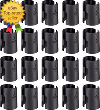 Wire Shelving Shelf Lock Clips Replacements for 1" Post Metal Shelving Sleeves
