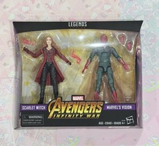 Marvel Legends Avengers Infinity War Scarlet Witch & Marvel's Vision 6-Inch Acti