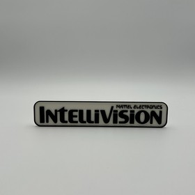 Intellivision Mattel Electronics Sign Logo Emblem Retro Video Game Console Decor
