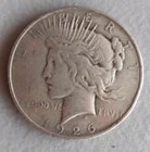 Peace Silver Dollar Coin 1926 Mintmark: O