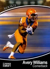 Avery Williams 2021 SAGE Premier Draft #110 Silver Boise State Broncos