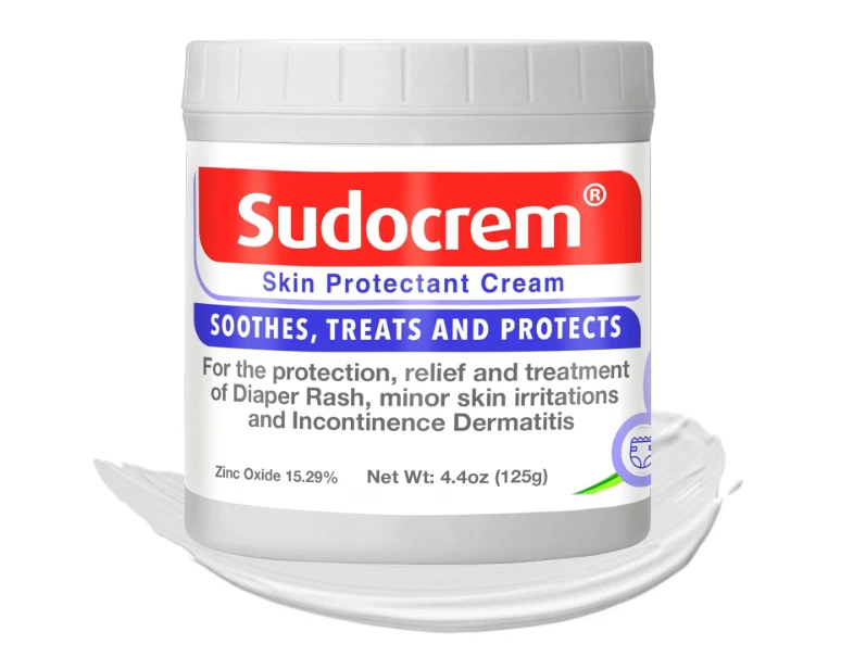 Crema para dermatitis del pañal Sudocrem 4,4 oz - Calma, trata y previene la irritación Foto 2 de 4