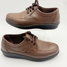 Padders Size 6 men's brown leather lace shoes Eu 40