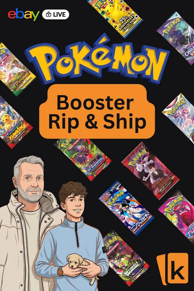Pokémon Booster Rip & Ship