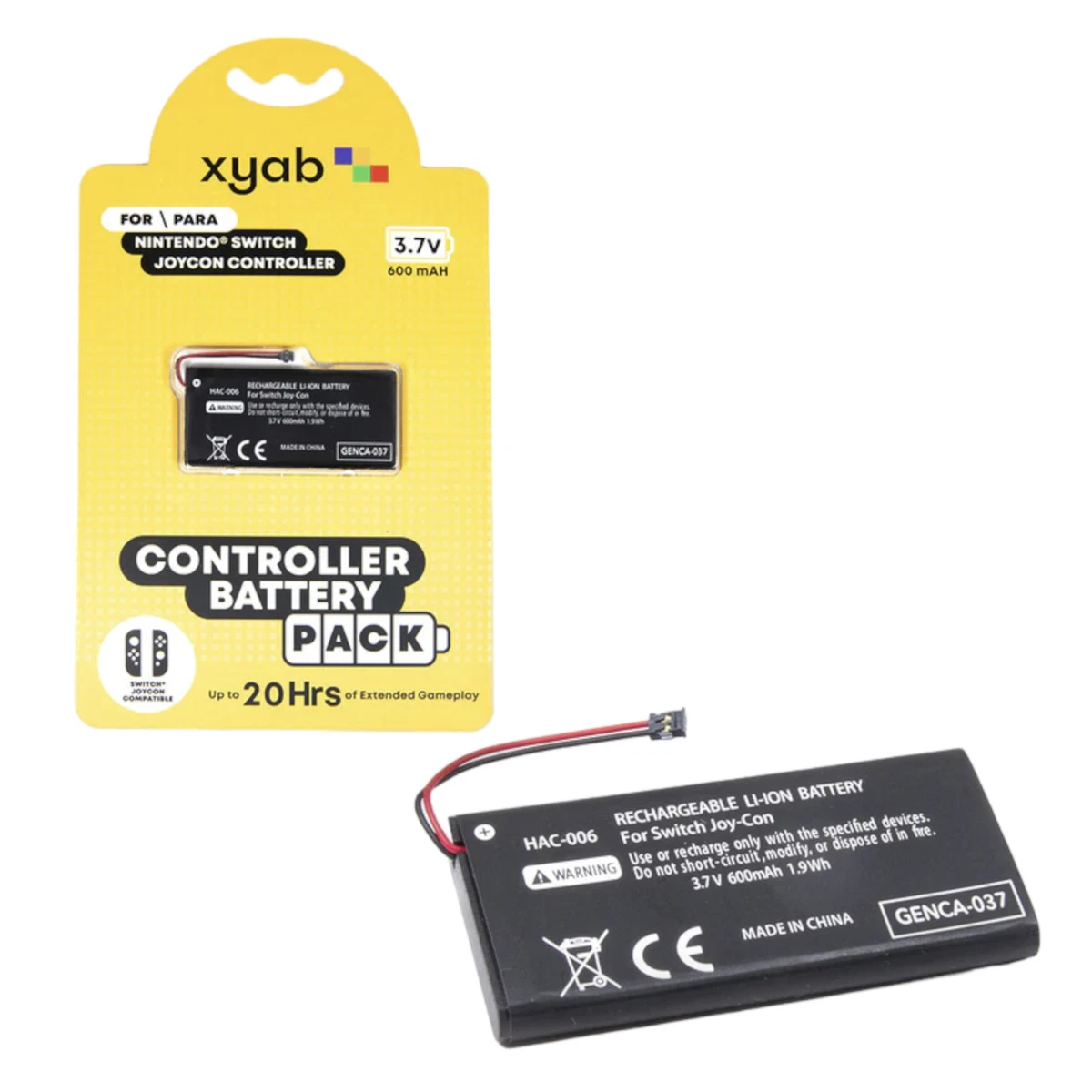 Switch controller best sale battery pack