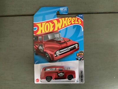HOT WHEELS FORD 1956 '56 F-100 PANEL TRUCK COLLECTION UPDATED 4/27