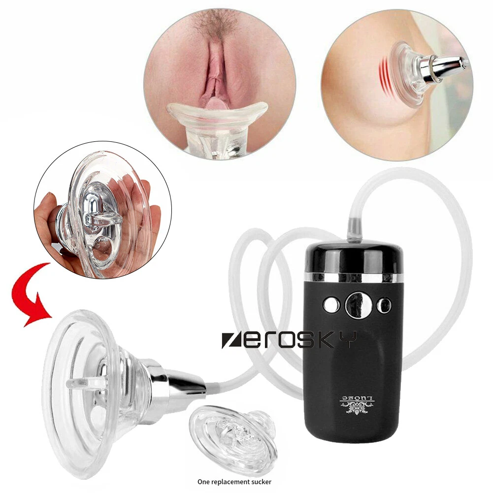 3D Electric Lick Automatic Suck Blow Job Sex Machine Masturbator Nipple  Clit Toy | eBay