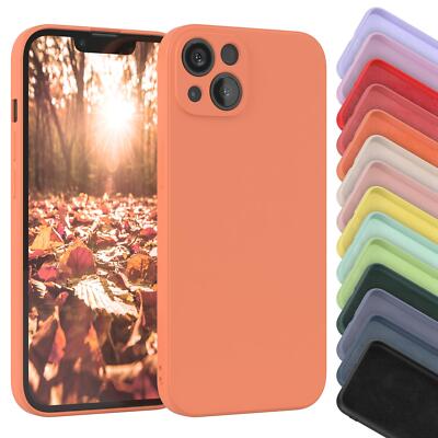 EAZY CASE für Apple iPhone 13 Schutzhülle Silikon TPU Bumper Back Cover Phone