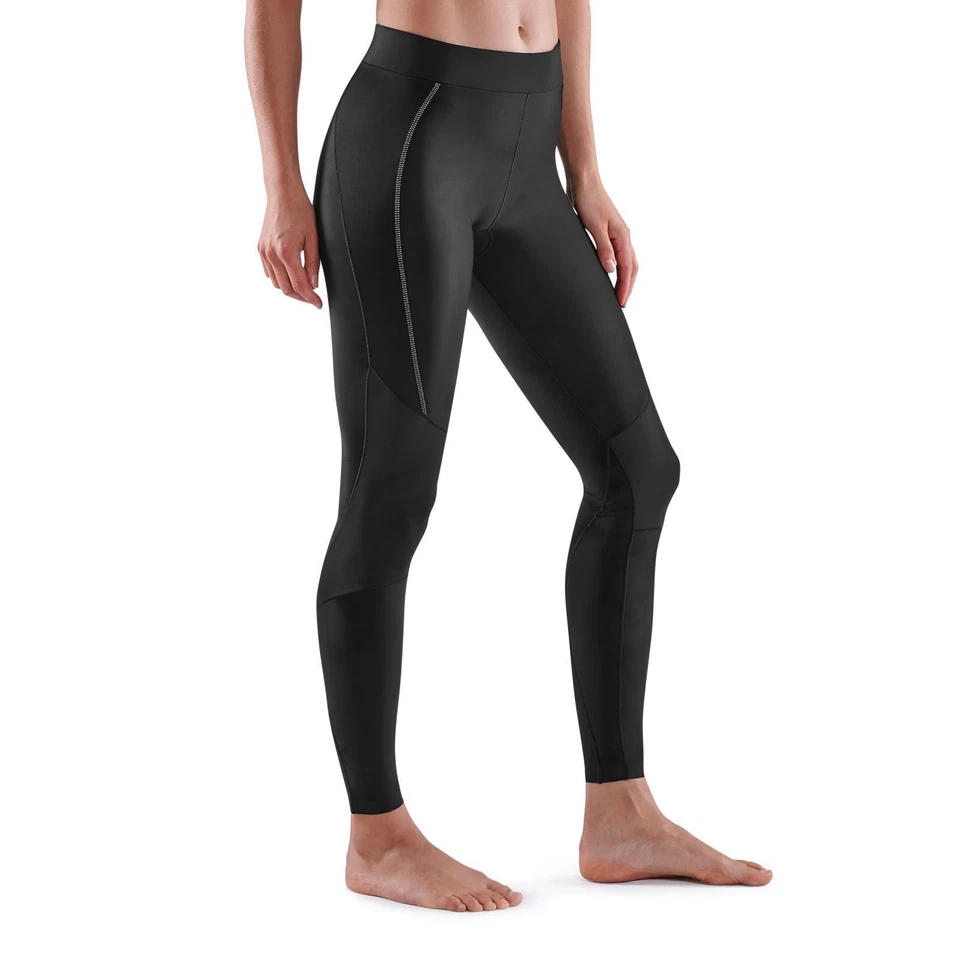 Skins Series-5 Womens Compression Long Tights (Black) - Image 4 of 4