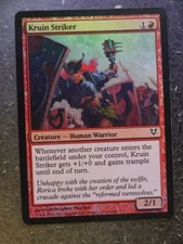 MTG Cards: KRUIN STRIKER FOIL # 5D90