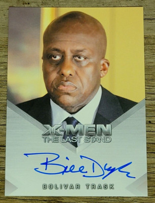 Rittenhouse Marvel X-Men The Last Stand Bill Duke as Bolivar Trask Autograph